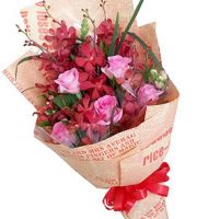 Hoa bó tặng đại biểu