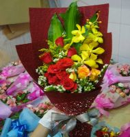 Hoa bó tặng đại biểu