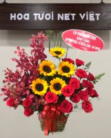 HG (22) Hoa Hộp Gỗ