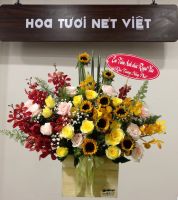 HG (24) Hoa Hộp Gỗ
