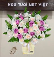 HG (31) Hoa Hộp Gỗ
