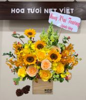 HG (33) Hoa Hộp Gỗ