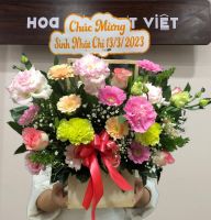 HG (49) Hoa Hộp Gỗ