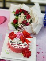 HB(21) Bánh kem hoa tươi