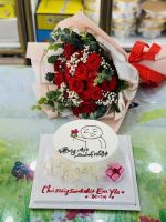 HB(35) Bánh kem hoa tươi