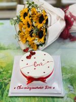 HB(46) Bánh kem hoa tươi