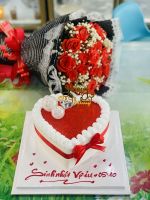 HB(55) Bánh kem hoa tươi